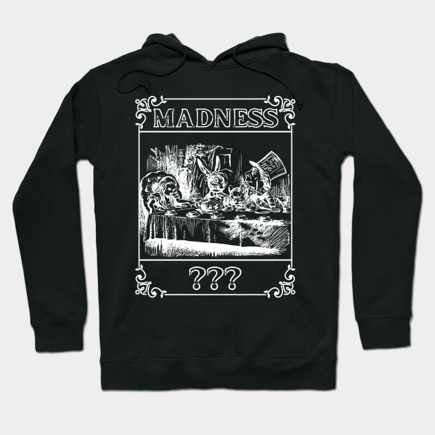 Mad Hatter Madness Tarot Card Hoodie by soulfulprintss8